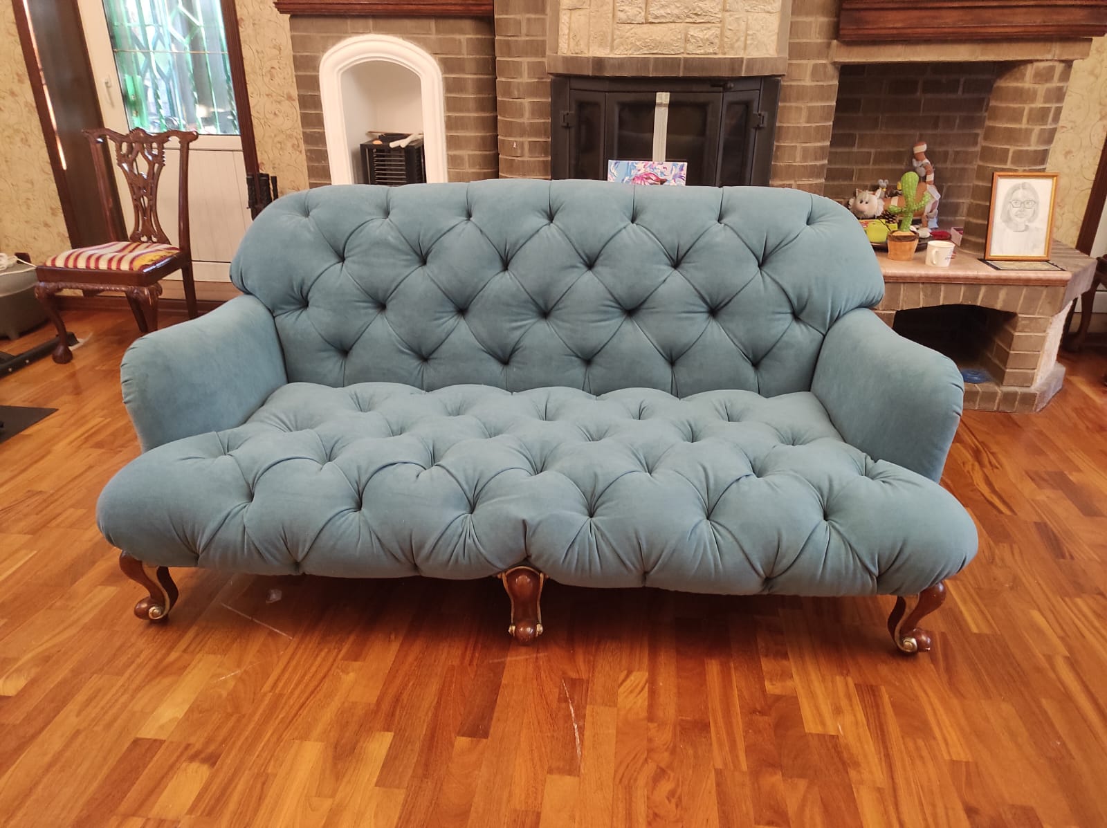 Обивка дивана. Семиозерье